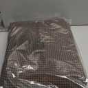 IOHOUZE Washable Area Rug 3x5 Non Slip Rubber Backed Woven Rugs for Entryway Rugs Indoor Outdoor Doormat Throw Rug Floor Carpet for Entrance Kitchen Front Door, Brown