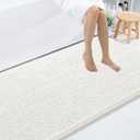 Smiry Bathroom Rugs 71X47, Luxury Chenille Extra Soft Absorbent Bath Mat