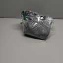 Dog Food Mat - Silicone Dog Mat for Food and Water - 36" x 24" Large Pet Feeding Mats with Residue Collection Pocket - Waterproof Dog Cat Bowl Mat with High Edges to Prevent Water Food Spills (Gray)