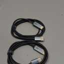 WARRKY 4K DisplayPort to HDMI Cable [UHD, Metal Case, Nylon Cable] 6FT Unidirectional Display Port 1.2 Source to HDMI 1.4 Screen, DP to HDMI Compatible for Computer, NVIDIA, AMD, Dell, Lenovo, Monitor