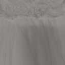 Eyelash Lace A-Line Tulle Junior Flower Girl Dress Communion Baptism 160