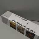 Extra Large Food Warming Mat - Fast Heating Silicone Electric Warming Tray with 9 Level Temperature, 6-Hour Timer, Child Lock & Anti-Scald Design | Portable Food Warmer for Parties Home Travel, Grey