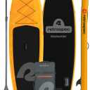 Retrospec Weekender Inflatable Stand Up Paddle Board Includes Paddle, Pump, and Accessories 106 Lightweight iSUP, Puncture Resistant Inflatable Paddle Board for Adults