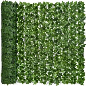 DearHouse Artificial Faux Ivy Hedge Privacy Fence Wall Screen, Leaf and Vine Decoration for Outdoor Garden Home Decor, (157.5 * 59inch)