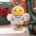 Cute Crochet Animal,Teacher Appreciation,Sister Birthday Gifts,Positive Crochet Animals-Thank You Gifts for Women (Mom)