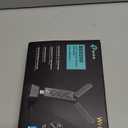 TP-Link BE6200 Tri-Band Wi-Fi 7 Wireless USB 3.0 Adapter Archer TBE401UH | WiFi Adapter for Desktop PC | Supports Windows 11,10 | 2 x High Gain Antennas | 6GHz, 4K-QAM, 160MHz, WPA3 | Secure by Design