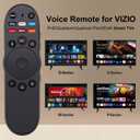 Vizio Smart TV Replacement,for 2019-2024 VIZIO Remote Control for Smart TV with Voice Control.