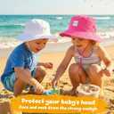 Baby Sun Hat Toddler Bucket Hats UPF 50+ Kids Summer Sun Protection Beach Hat for Boys Girls