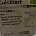 Cuisinart Single-Serve Coffee Maker + Coffee Grinder with 8 oz., 10 oz., and 12 oz. Serving Size, Compatible with Single-Cup Pods, 48-Ounce Removable Reservoir, Stainless Steel, DGB-2 (Black)