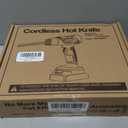 SEESII Cordless Hot Knife Foam Cutter Kit with 2x21V 2000mAh Batteries