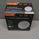 6 inch 120-277V LED Recessed Lighting with J-Box, Wattage Adjustable 12/16/20W,3 Color Selectable 3000K-5000K, 0-10V Dimmable, IC Rated,Canless LED Downlight, UL Listed -1 Pack