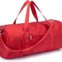 Vorspack Duffel Bag 20 Inches Foldable Gym Bag for Men Women Duffle Bag Lightweight with Inner Pocket for Travel Sports