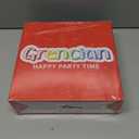 Grencian 96Pcs 70th Birthday Party Decorations for Women Rose Gold Floral 70th Fabulous Plates and Napkins Tableware Cheers to 70 Birthday Decorations for 70 Years Old Birthday Party Favors Serves 24