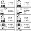 2 x Ikeda Car Air Freshener: Hanging Car Smell Air Freshener | 10ml Hanging Car Perfume | Long Lasting Fragrance | Strong Scents Diffuser for Auto Home (White Peach|Circular)