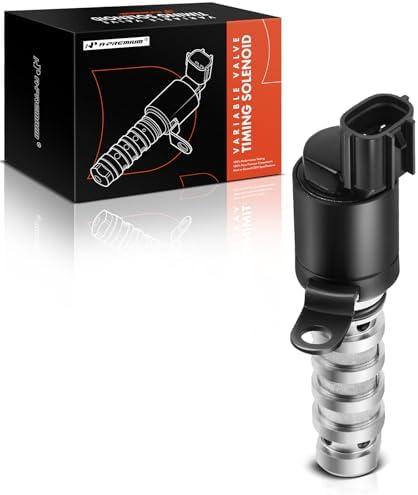 A-Premium Intake or Exhaust Engine Variable Valve Timing (VVT) Solenoid Compatible with Hyundai & Kia - Accent, Elantra, Sonata, Tucson, Forte, Optima, Rio, Soul - L4 1.6L - Replace# 24355-2B700