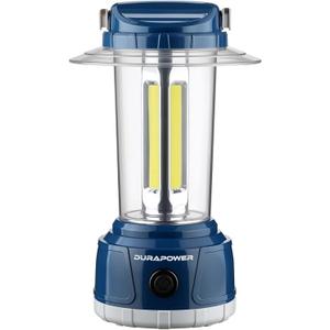 Durapower LED Camping Lantern Rechargeable, Bright 2000 Lumen, 5 Modes, 4000 mAh Power Bank, IP44 Waterproof Lantern for Hurricane, Emergency, Power Outages, Home