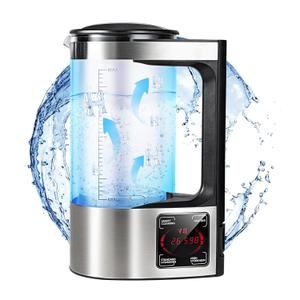 Hydrogen Water Bottle 68oz, Hydrogen Water Bottle Generator with SPE and PEM Technology, Alkaline Hydrogen Water Machine, Balanced Water PH Levels