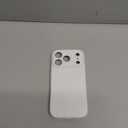 Magnetic for iPhone 17 Pro Case, Compatible with MagSafe, [Integrated Silicone Camera Control Button] [Camera Protection] Anti-Scratch Microfiber Lining Phone Case, 6.3", White