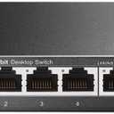 TP-Link TL-SG105S | 5 Port Gigabit Ethernet Switch | Desktop/Wall-Mount | Plug & Play | Fanless | Sturdy Metal 802.1p/DSCP QoS & IGMP Snooping | Compact Design