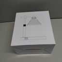 FINPOT Candle Lamp Warmer, Candle Warmer Lamp with Timer & Dimmer, Candle Warming Lamp with USB Charging Ports & 2 Bulbs, Wax Warmer Lamps Scented Candles Home Decor (White)