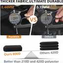 Ultimate Durable Grill Cover for Weber Spirit and Spirit II 200 Series Outdoor Grill,48 Inch Heavy Duty Waterproof Rip-Proof BBQ Cover,Fade Resistant 7138 Grill Cover for Weber with Strap and Air Vent