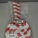 Huwena 6 Pcs 16'' Large Christmas Candy Ornaments Christmas Lollipop Ornament Double Sided Printing Peppermint Xmas Ornament Decorative Hanging Ornament Pendant for Xmas (Red, White,Pp Plate Sheet)