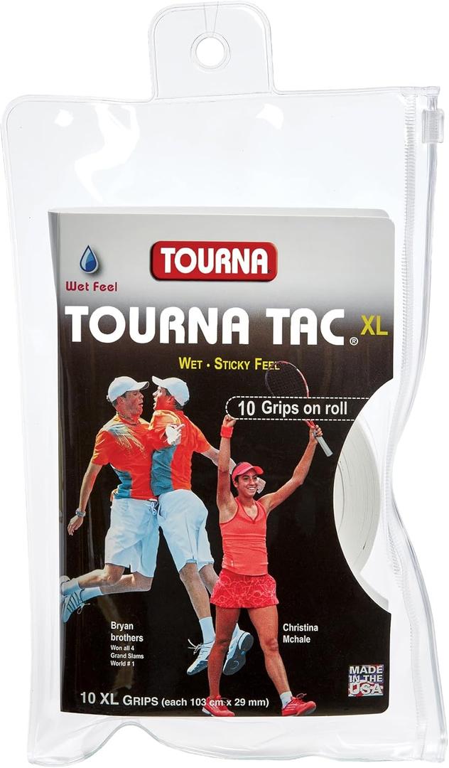 Unique Sports Tourna Tac 10 Pack Tacky Feel Tennis Grip