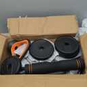 FEIERDUN Adjustable Dumbbells, 50lbs Free Weight Set with Connector, 4 in1 Dumbbells Set Used as Barbell, Kettlebells, Push up Stand, Fitness Exercises for Home Gym Suitable Men/ Women