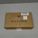 M MAELREG Quarter Zip Pullover Men Moisture Wicking Micro Fleece Performance Raglan Collarless Golf Sweatshirts for Men (X-Large, Blue)