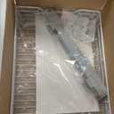 Pull out Cabinet Organizer, 18"W X 21"D, Heavy Duty Smooth Sliding Under Cabinet Shelves for Pots and Pans, Full-Extension Roll out Drawers, Slide out Organization for Home Kitchen Pantry, White