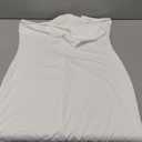 GOBLES Women's Sexy Halter High Neck Elegant Sleeveless Bodycon Midi Club Dress White, XL