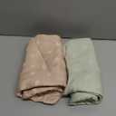 2-Pack Muslin Swaddle Blankets for Boys, Girls - Organic Baby Swaddles for Newborns, Soft & Breathable Receiving Baby Blankets for Girl, Boy, Neutral, Newborn Essentials Gift (Wild Bloom)