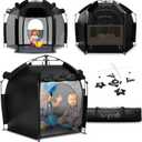 Kids Play Tent for Indoor and Outdoor Fun, Portable Pop Up Tent with Breathable Mesh, Toddler Play Space for Travel, Backyard, Camping and Playroom Use