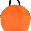 VICASKY 1Set Foldable Kayak Sail with Window Wind Sail for Canoe Kayak Accessories Easy Setup Portable Design Uv Protection for Outdoor Sailing Orange