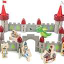 Tender Leaf Toys Dragon Castle Chateau de Dragon Create A New Layout Every Time Multicolored