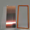 LYWHL 2-Pack Samsung Galaxy Z Fold 6 Privacy Screen Protector, Gradient Colorful Anti Blue Light Tempered Glass Front Screen Protector with Alignment Frame, Bubble Free Sensitive Touch