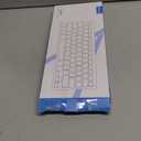 OMOTON Bluetooth Keyboard Compatible with iPad 10th Generation, iPad 10.2 (9th/8th/7th), iPad Pro 13/12.9/11 inch, iPad Air/Mini and More Bluetooth Enabled Devices, White