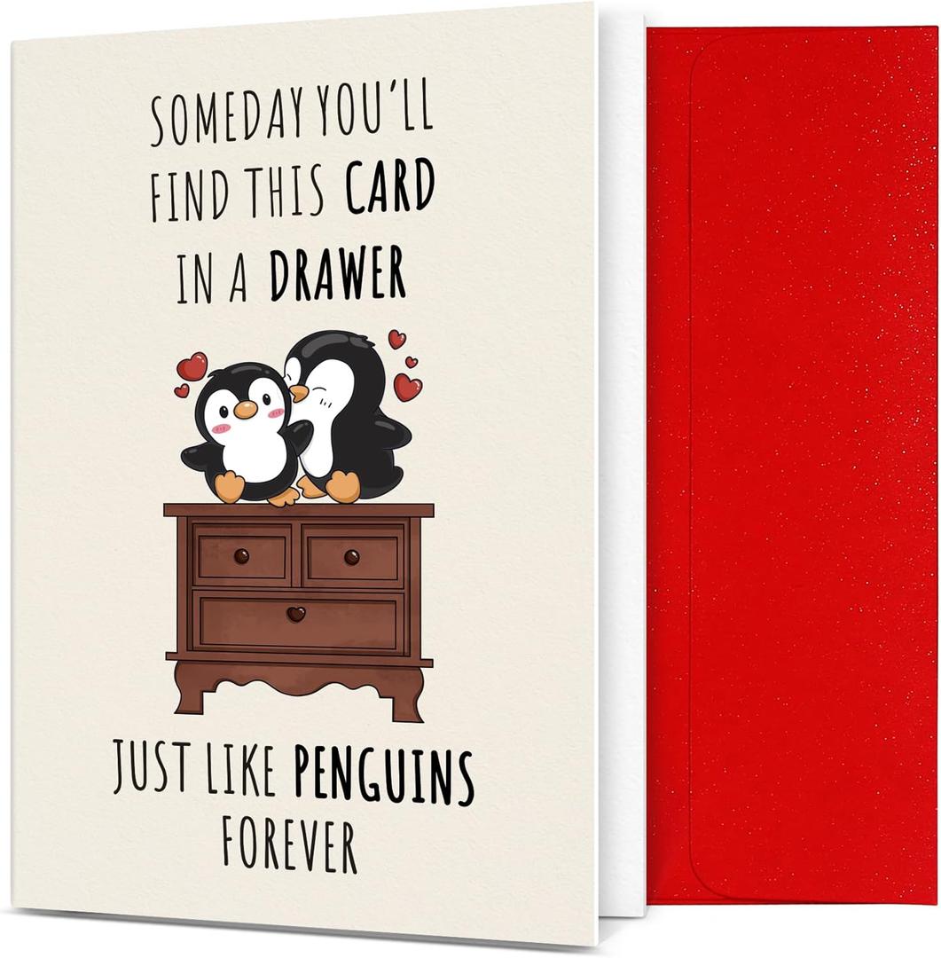 8 x OOPERAY Gifts for Husband Fathers Day, Fathers Day Card for Husband from Wife, Anniversary Birthday Love Gift for Men Women, Valentines Card Gifts for Him Her, Gift for Boyfriend Girlfriend