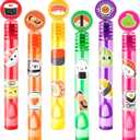 Sushi Party Favors for Kids  24PCS Food-Themed Mini Bubble Wands, Great for Birthday Supplies, Pinata Fillers, Goodie Bags & Classroom Rewards