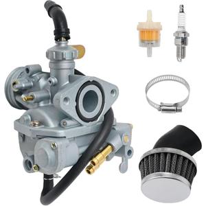 CT70 Carburetor Carb Kit Replacement for Honda Replacement for Honda CT90 K2 K3 K4 1970-1979 CT70 Trail 70 K0 K1 K2 K3 1969-1977 with Spark Plug Air filter
