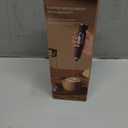 Rechargeable Milk Frother Handheld with Stand, Coffee Foam Frother Wand, Detachable Stainless Steel Whisk Drink Mixer for Coffee, Cappuccino, Lattes, Frappe, Matcha,Egg and Hot Chocolate, Green