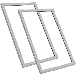 W10830274 Refrigerator Door Gasket Compatible with Whirlpool, Maytag, KitchenAid and Jenn-Air Refrigerator Replace# W10443273 W10294127 (2 PCS)
