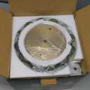 FULEN Battery Operated Wall Sconce with Green Tulip Glass Lampshade Wireless Sconces 10000mAh Rechargeable Battery Powered Wall Light with Remote Control for Vintage Decor Bedside Bedroom Livingroom