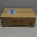 3-Light Bathroom Light Fixtures, Vanity Light with Milky White Shades, Oil-Rubbed Bronze Bathroom Light Fixtures Over Mirror, Modern Bathroom Wall Lamp for Mirror Living Room Cabinet Bedroom (Brown and Gold)