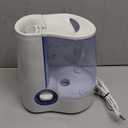 Vicks Warm Mist Humidifier FilterFree 1Gal Tank, Auto ShutOff, Night Light, VapoPad and VapoSteam Compatible (White)