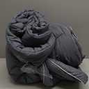 Bedsure Cooling Blankets for Hot Sleepers - Summer Blanket Twin Size, Cold and Lightweight Gift for Night Sweats, Ice Cooled Breathable Comforter for Bed and Couch, Dark Grey, 60x80 Inches