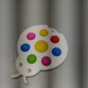 LiKee Fidget Popper Sensory Baby Toys for 10+ Months, Christmas Stocking Stuffers Push and Popping Busy Board, Montessori Toys for 1+ Years Old, Airplane Car Travel Toy for Toddlers 1-3 Stress Relief