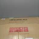 Amorho 24x36 Inch Bathroom Mirror Silver, Thick Metal Framed Wall Mirrors for Over Sink, Brushed Nickel Mirror Perfect for Bedroom, Living Room, Entryway, Rectangle (Horizontal/Vertical).