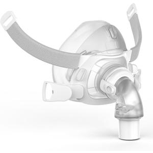 Replacement Frame System for AirFit F40 (M/XM), Advanced Liquid Silicone Cushion with Quiet Elbow, Lighter Frame, Soft & Comfortable, CPAP Supplies, Masks Accessories, Without Headgear (Large)