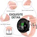 Band Compatible with Garmin Forerunner 45, Sport Silicone Wristband Arm Band Replacement Bracelet for Forerunner 45 and Swim 2